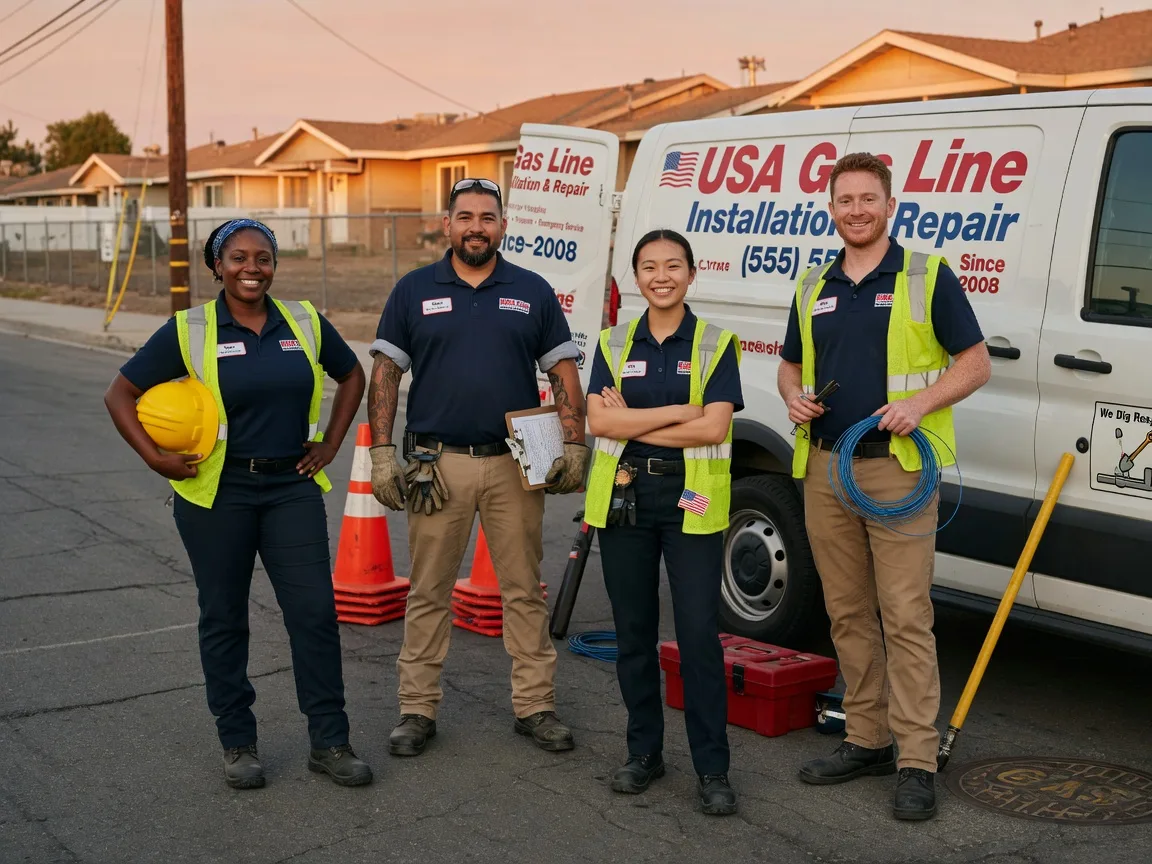 Gas Line Installation company in Ames, NE